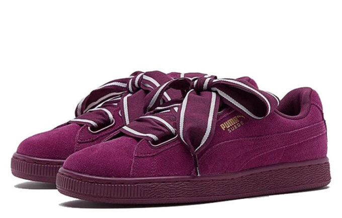 (WMNS) Suede Heart Satin 2 „Dark Purple”