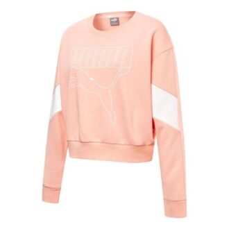(WMNS) Sweter Rebel z okrągłym dekoltem w kolorze różowym