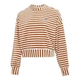(WMNS) Sweter w paski „Beżowy”