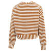 (WMNS) Sweter w paski „Beżowy”