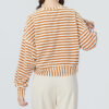 (WMNS) Sweter w paski „Beżowy”