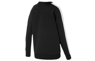 (WMNS) Sweter z okrągłym dekoltem w kolorze czarno-białym