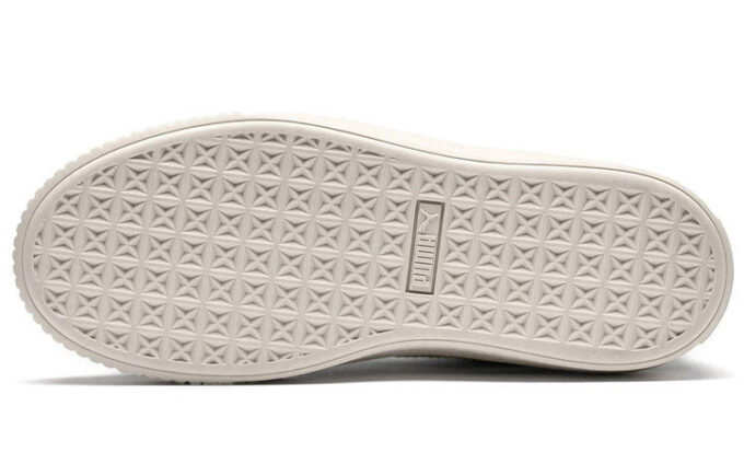 (WMNS) Trampki Basket Platform Scallop w kolorze zielono-białym