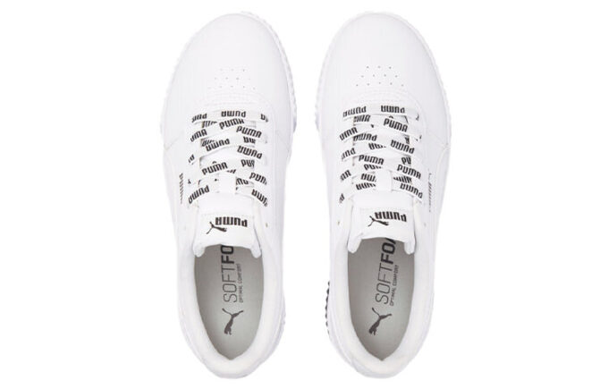 (WMNS) Trampki Carina Logomania w kolorze białym/czarnym