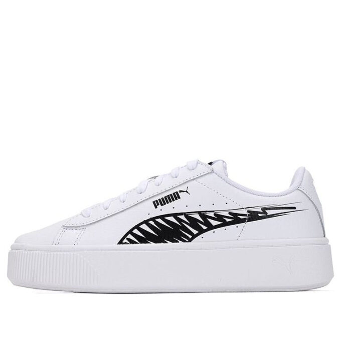 (WMNS) Trampki Vikky Stacked L Sketch w kolorze białym/czarnym