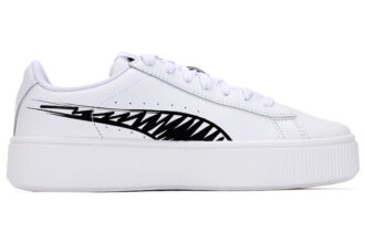 (WMNS) Trampki Vikky Stacked L Sketch w kolorze białym/czarnym