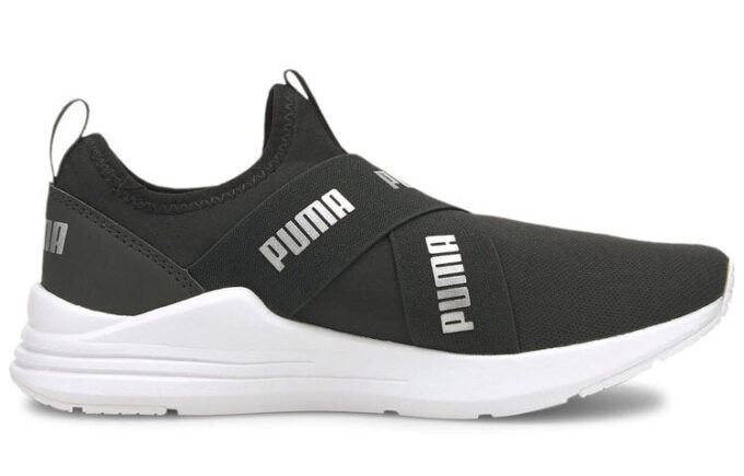 (WMNS) Wired Run Slip-On „Black Silver”