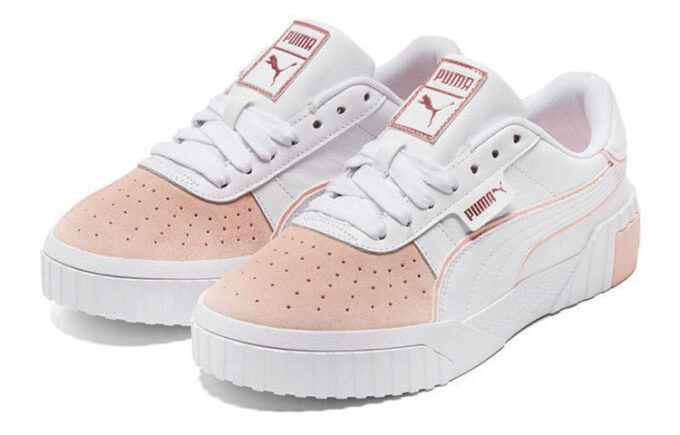 (WMNS) Wms Cali Skate shoes „White Pink”