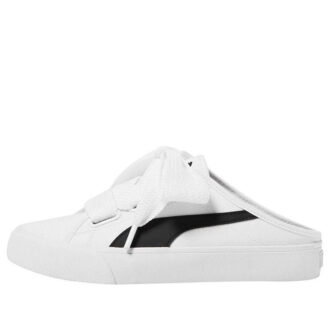 (WMNS) Wstążka Bari Mule „Biało-czarna”