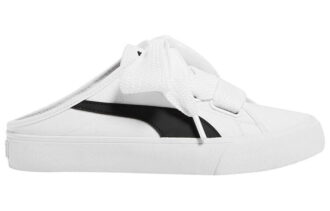 (WMNS) Wstążka Bari Mule „Biało-czarna”