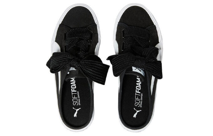 (WMNS) Wstążka Bari Mule „Black White”
