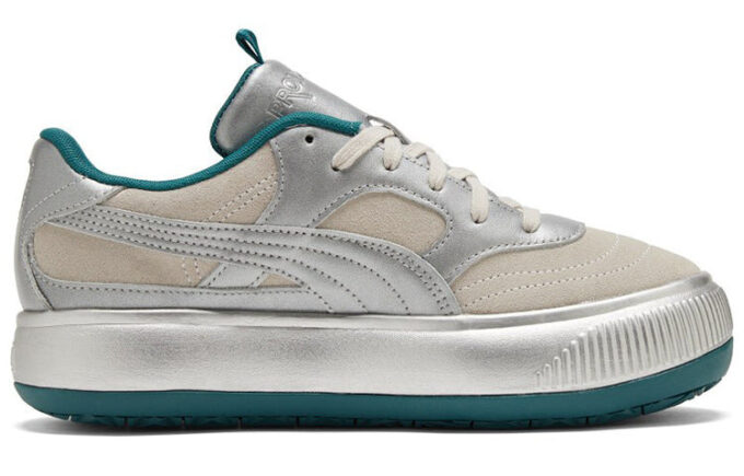(WMNS) Wypowiedz x Suede Mayu 2 „Silver Ultra Violet”