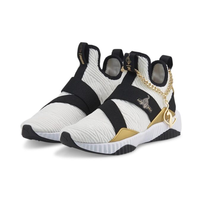 (WMNS) x Baby Phat Defy Mid „Biało-czarno-złoty”