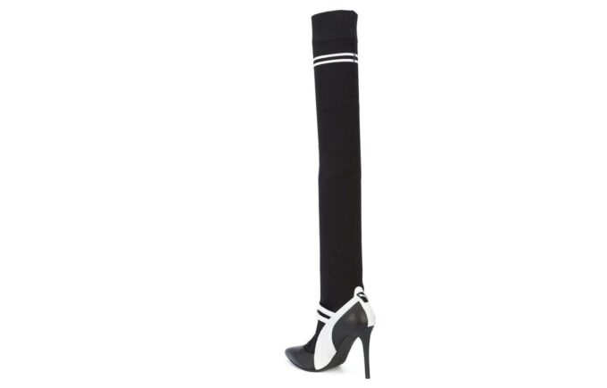 (WMNS) x Fenty Knitted High Mary Jane Heels Slip On w kolorze czarnym