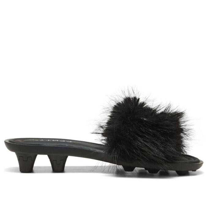 (WMNS) x FENTY Sandały Cat Cleat „Chic Fur Black”