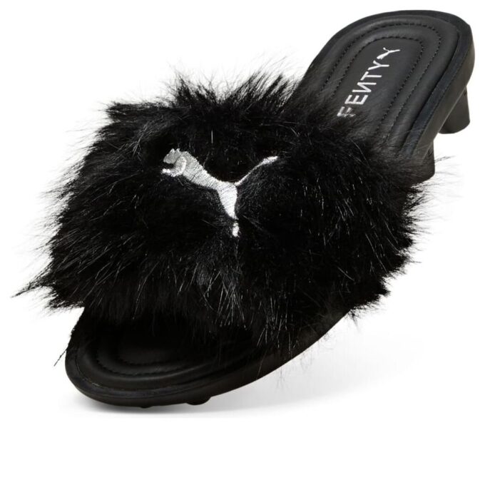(WMNS) x FENTY Sandały Cat Cleat „Chic Fur Black”