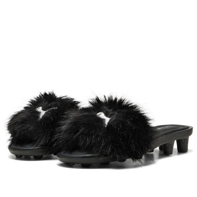(WMNS) x FENTY Sandały Cat Cleat „Chic Fur Black”