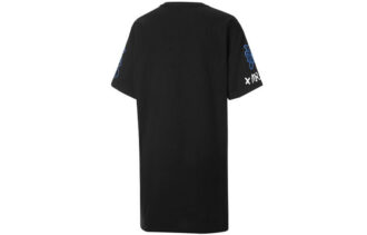 (WMNS) x Mr Doodle Crossover Casual Sports Oddychająca sukienka z krótkim rękawem w kolorze czarnym (WMNS) x Mr Doodle Crossover Casual Sports Oddychająca sukienka z krótkim rękawem w kolorze czarnym