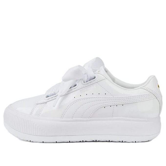(WMNS) Zamsz Mayu Heart Patent „Biały”