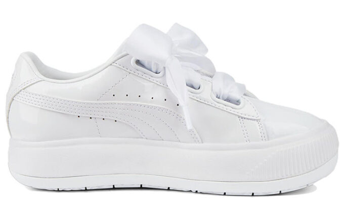 (WMNS) Zamsz Mayu Heart Patent „Biały”