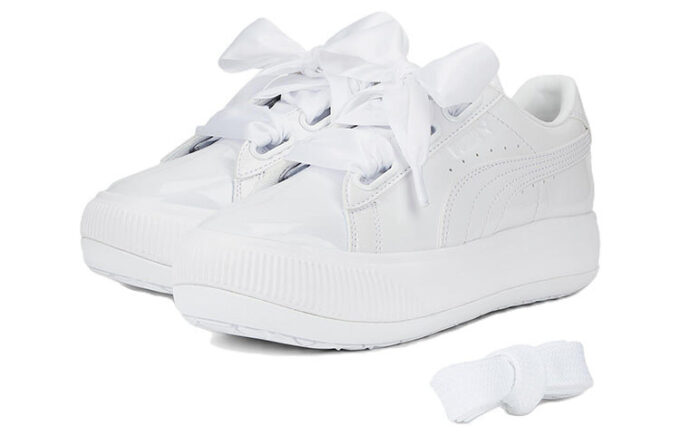 (WMNS) Zamsz Mayu Heart Patent „Biały”