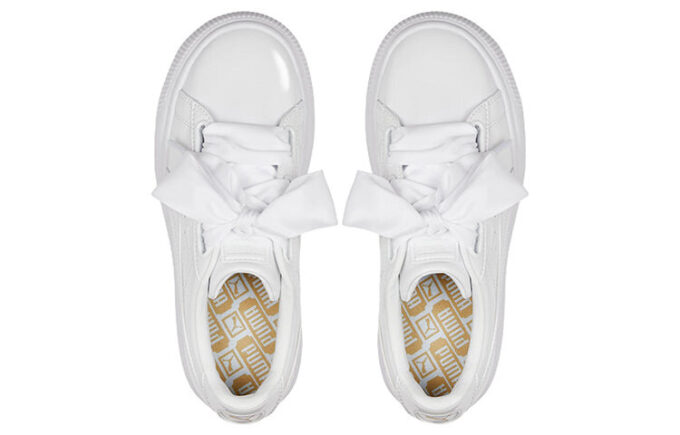 (WMNS) Zamsz Mayu Heart Patent „Biały”
