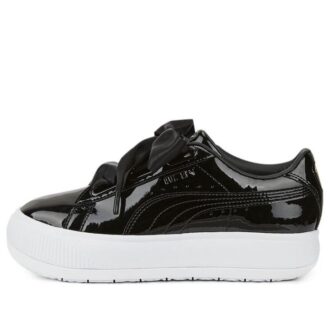(WMNS) Zamsz Mayu Heart Patent „Czarno-biały”