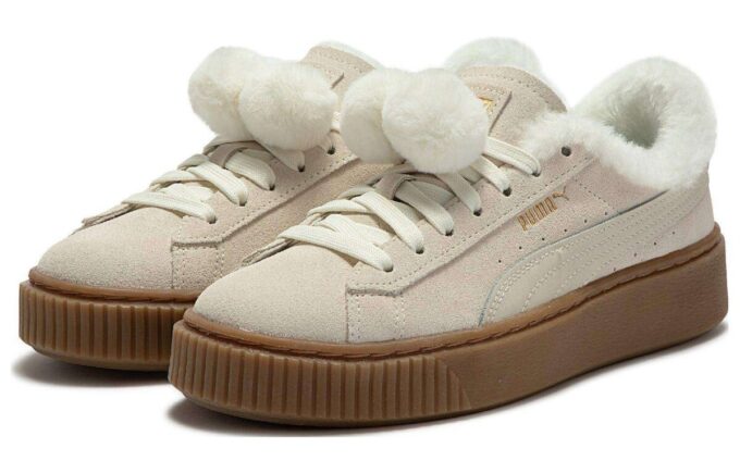 (WMNS) Zamszowa platforma