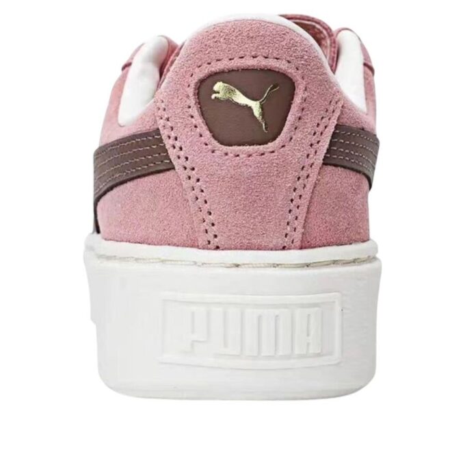 (WMNS) Zamszowa platforma w kolorze różowo-brązowym