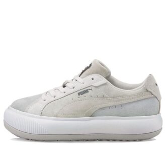 (WMNS) Zamszowe buty do skateboardingu Mayu Raw Low Tops, szare