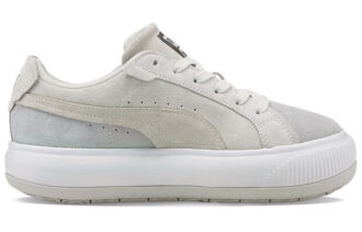 (WMNS) Zamszowe buty do skateboardingu Mayu Raw Low Tops, szare