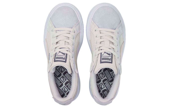 (WMNS) Zamszowe buty do skateboardingu Mayu Raw Low Tops, szare