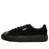 (WMNS) Zamszowe buty na platformie „Crushed Gem – czarne”