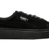 (WMNS) Zamszowe buty na platformie „Crushed Gem – czarne”