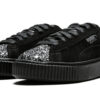 (WMNS) Zamszowe buty na platformie „Crushed Gem – czarne”