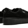 (WMNS) Zamszowe buty na platformie „Crushed Gem – czarne”