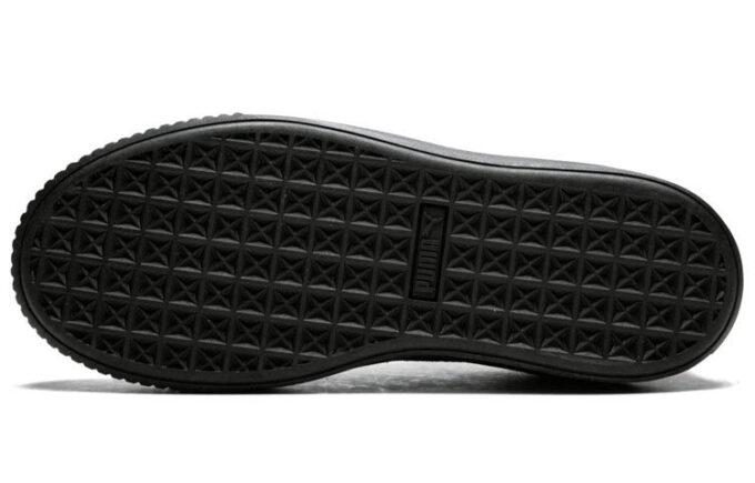 (WMNS) Zamszowe buty na platformie „Crushed Gem – czarne”