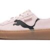 (WMNS) Zamszowe buty na platformie „Różowo-czarna guma”