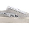 (WMNS) Zamszowe buty na platformie „Szaro-białe”