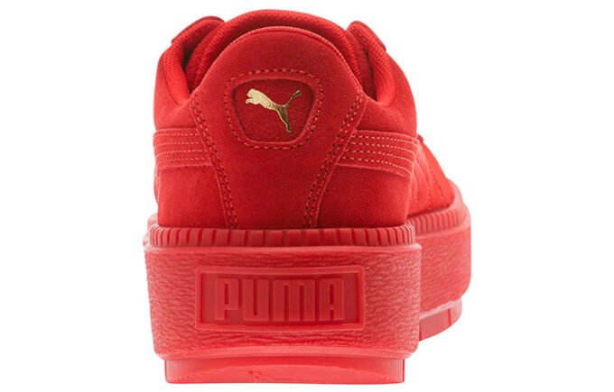 (WMNS) Zamszowe buty na platformie „Walentynki”