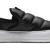 (WMNS) Zamszowe buty wsuwane Mayu w kolorze czarno-białym