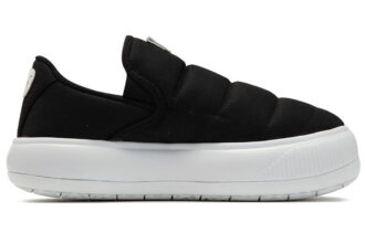 (WMNS) Zamszowe półbuty Mayu Slip-On Canvas w kolorze czarno-białym (WMNS) Zamszowe półbuty Mayu Slip-On Canvas w kolorze czarno-białym