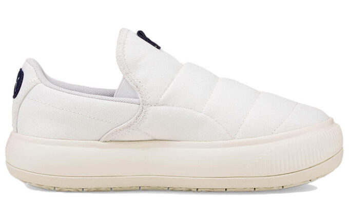 (WMNS) Zamszowe półbuty Mayu Slip-On Canvas w kolorze White Marshmallow