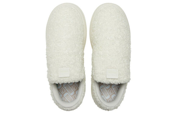 (WMNS) Zamszowe półbuty Mayu Slip-On „Teddy – Marshmallow”