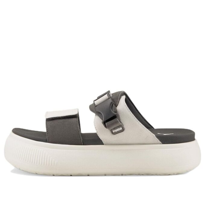 (WMNS) Zamszowe sandały Mayu „Marshmallow Dark Shadow”
