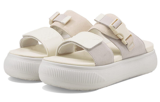 (WMNS) Zamszowe sandały Mayu „Nimbus Cloud Pristine”