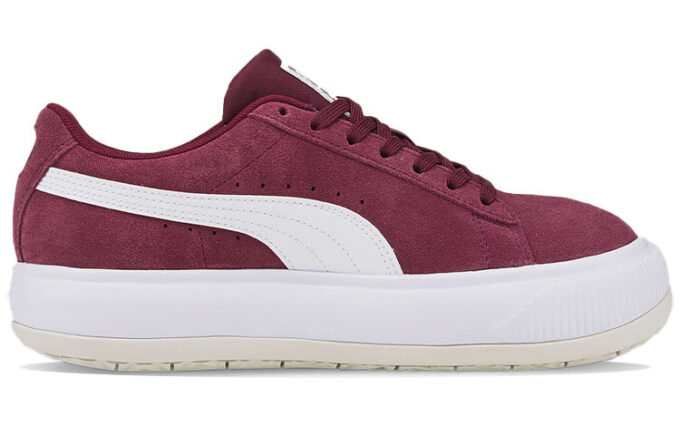 (WMNS) Zamszowe trampki Mayu w kolorze fioletowo-czerwonym