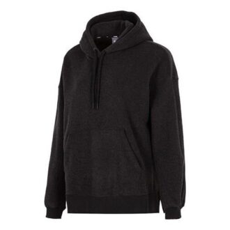 (WMNS) Zimowa bluza z kapturem „Czarna”