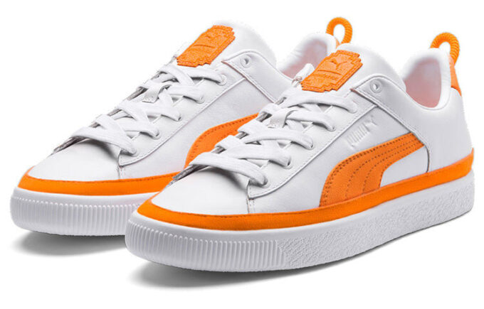 Wymowa x Basket Vintage „Żywy pomarańcz”