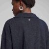 YONA Damska koszulka polo oversize